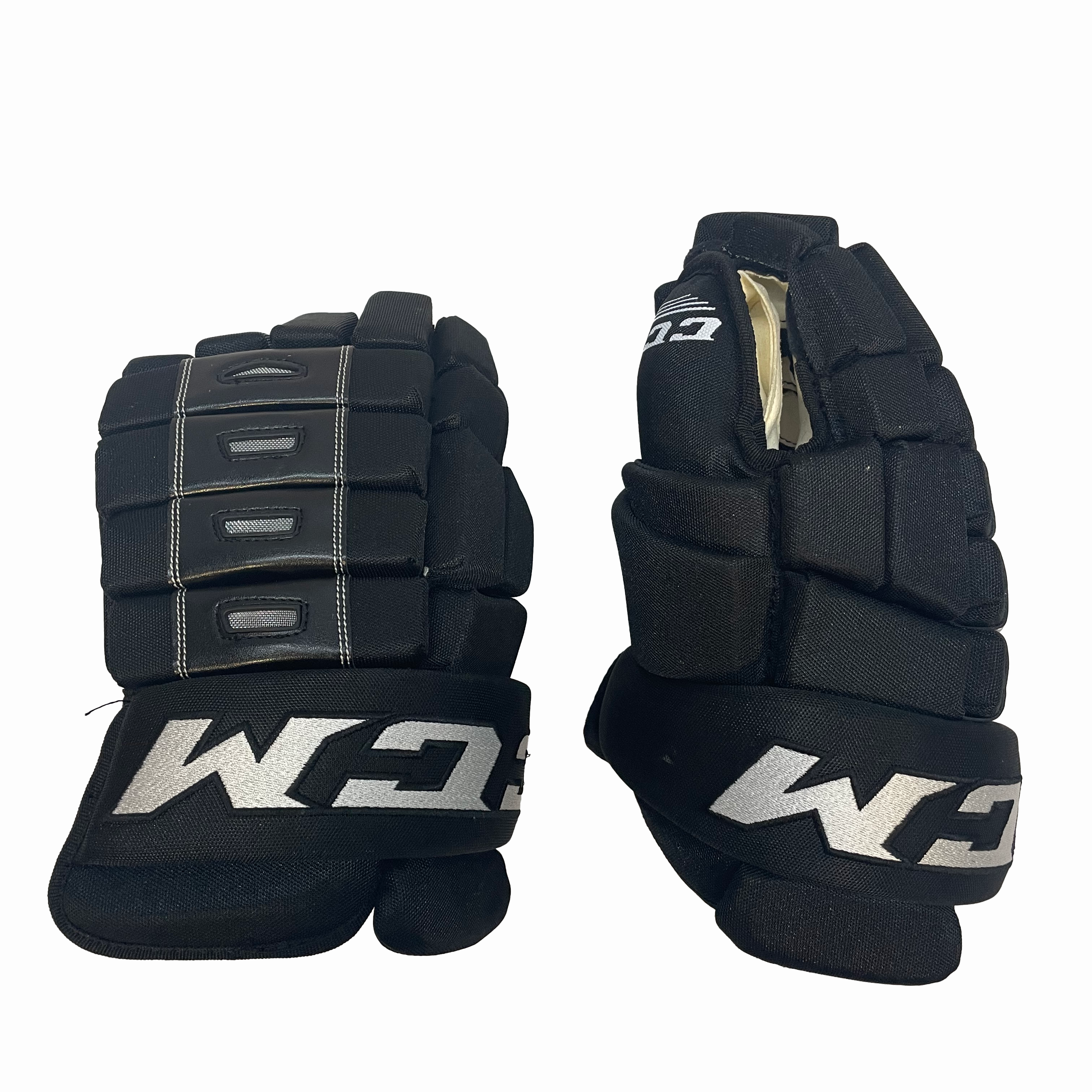 CCM HG4RPP - NHL Pro Stock Glove - Calgary Flames (Black)